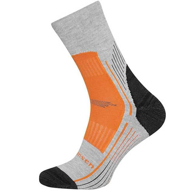 Fjord Nansen Шкарпетки  Hike Low Kevlar - помаранчеві/сірі серый - зображення 1