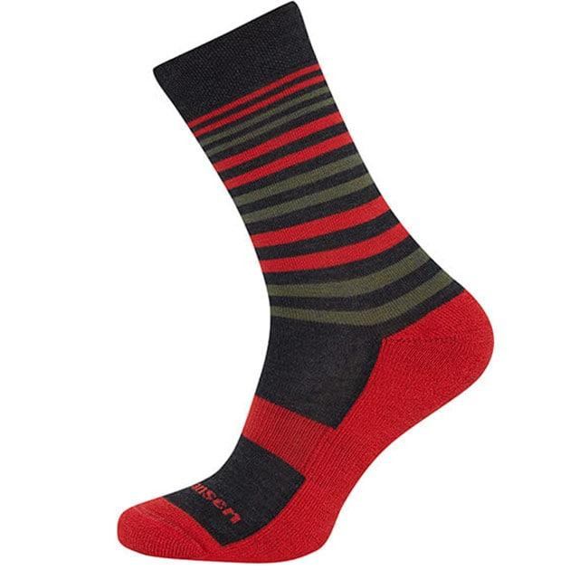 Fjord Nansen Шкарпетки  Tour Merino - графіт/червоний красный - зображення 1