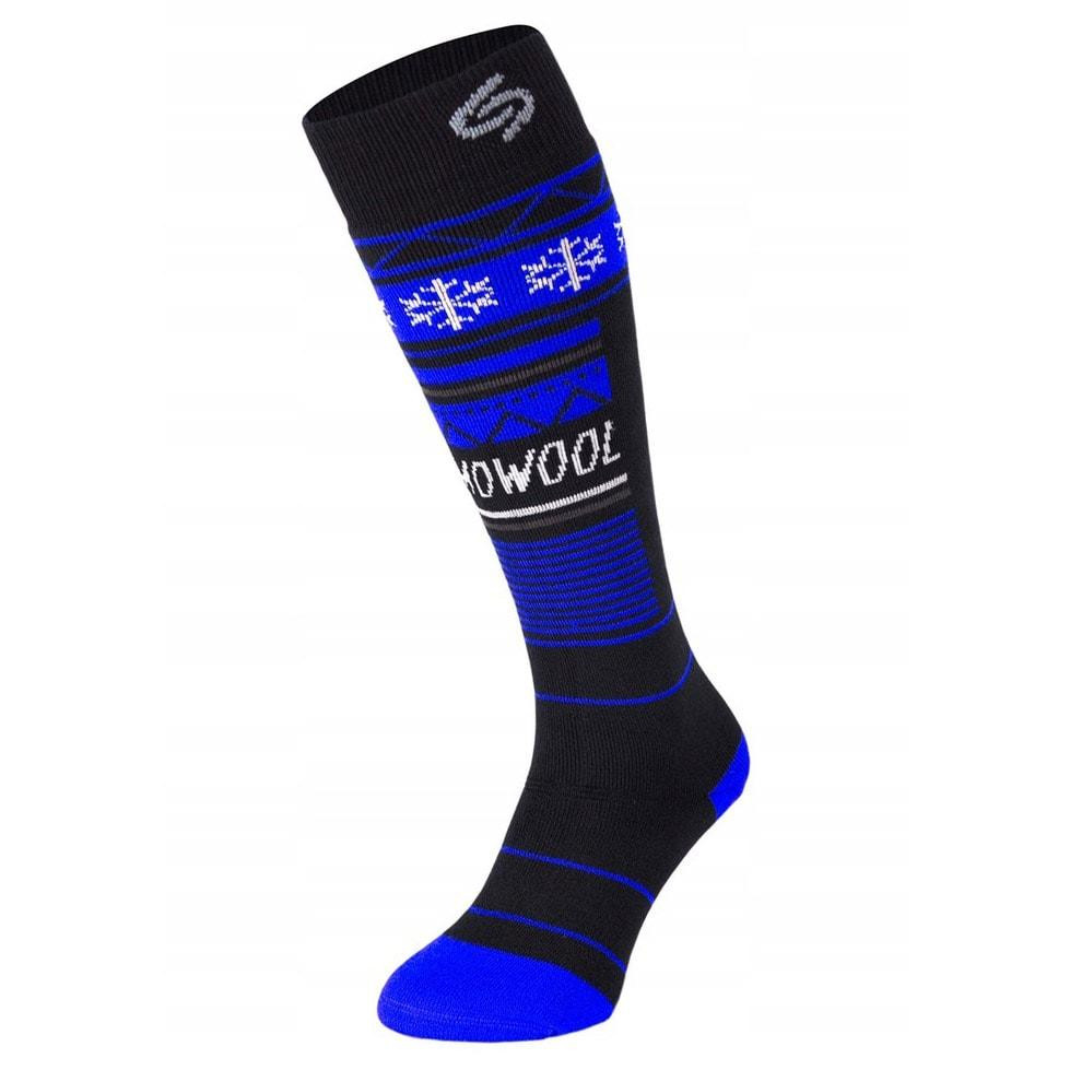 Motive Шкарпетки  Ski Thermowool Deo Black/Blue Черный - зображення 1
