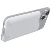 iBattery Чохол-зарядка  для iPhone 14 Plus Slan 6500 mAh white - зображення 7