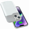 iBattery Чохол-зарядка  для iPhone 14 Plus Slan 6500 mAh white - зображення 8