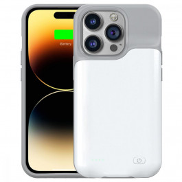 iBattery Чохол-зарядка  для iPhone 14 Pro Slan 6000 mAh White