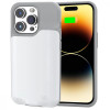 iBattery Чохол-зарядка  для iPhone 14 Pro Slan 6000 mAh White - зображення 3