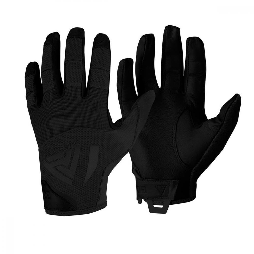 Direct Action Hard Gloves Leather Black (24160_GL-HARD-GLT-BLK) - зображення 1