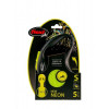 Flexi 8023518  Рулетка Neon S 5м до 12кг лента, желтый - зображення 2