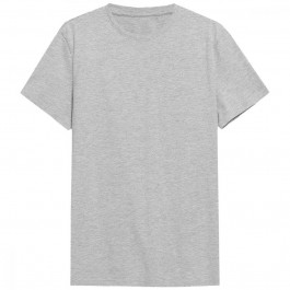 4F Футболка T-Shirt  TTSHM536 - холодний світло-сірий меланж S