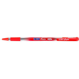 Linc Ручка шариковая  Glycer масляная красная