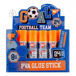 YES Клей-карандаш Football 8 г 320241