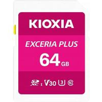 Kioxia 64 GB SDXC UHS-I U3 V30 Exceria plus LNPL1M064GG4