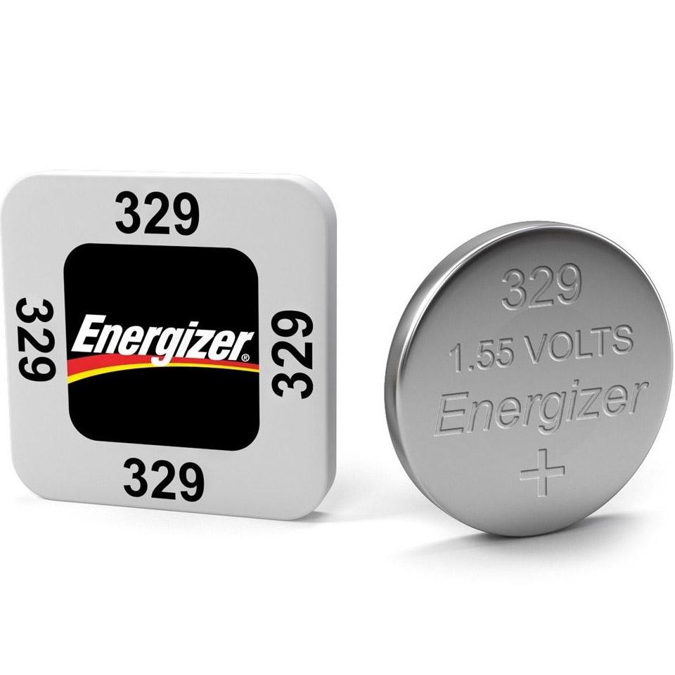 Energizer V329 bat(1.55B) Silver Oxide 1шт (7638900052909) - зображення 1