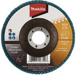   Makita 125мм х Р120 (D-74251)