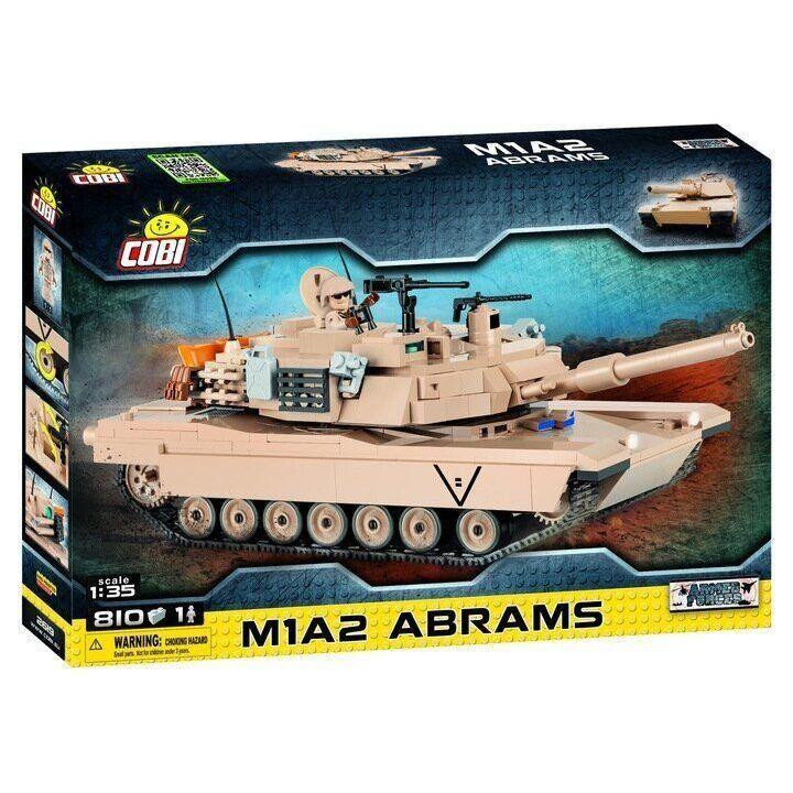 Cobi Armed Forces Танк Abrams M1A2, 815 деталей (COBI-2619) - зображення 1
