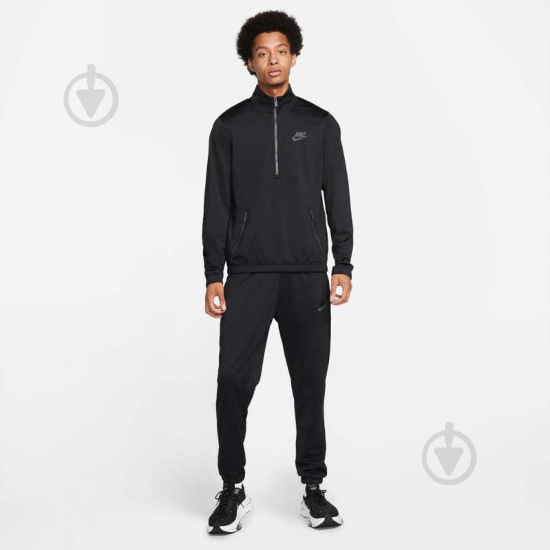 Nike Спортивный костюм  M Nk Club Pk Trk Suit Basic DM6845-010 S Черный (195245682576) - зображення 1