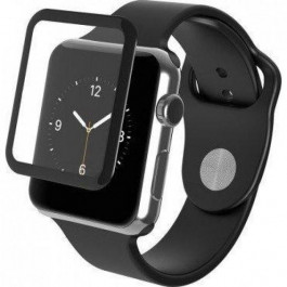Florence Захисне скло (full glue) Apple Watch Matte Series 3 38mm Black (тех.пак) (RL066525)