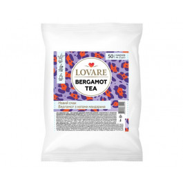 Lovare Чай чорний цейлонський  Earl Grey з ароматом бергамота, 50 пакетиків (4820198875442)