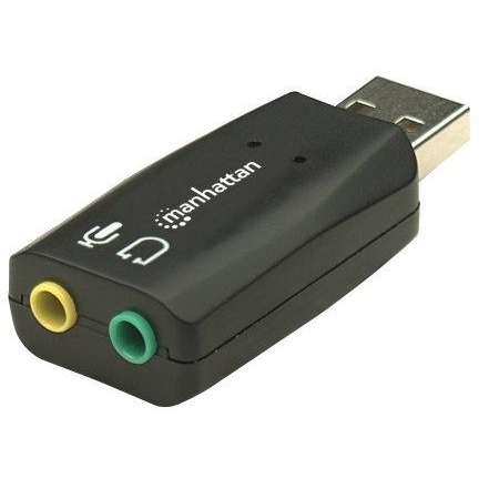 Manhattan Hi-Speed USB 3-D Sound Adapter (150859) - зображення 1