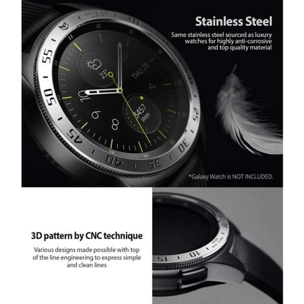 Ringke Защитный бампер на безель для умных часов Samsung Galaxy Watch 42mm / Galaxy Sport GW-42-01 Gray (RC - зображення 1