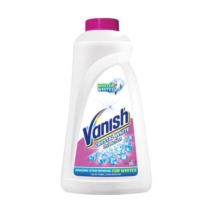 Vanish Пятновыводитель Oxi Action Plus White 1л (5997321747750) - зображення 1