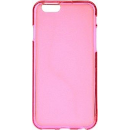 Drobak Elastic PU Apple Iphone 6 (Pink Clear) (210288)
