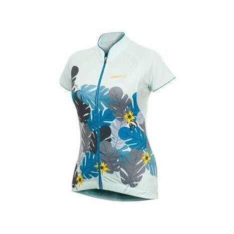 Craft Велофутболка жіноча  Performace Jersey Blue/Print, p.M (CRFT 194 1 04.2626-M) - зображення 1