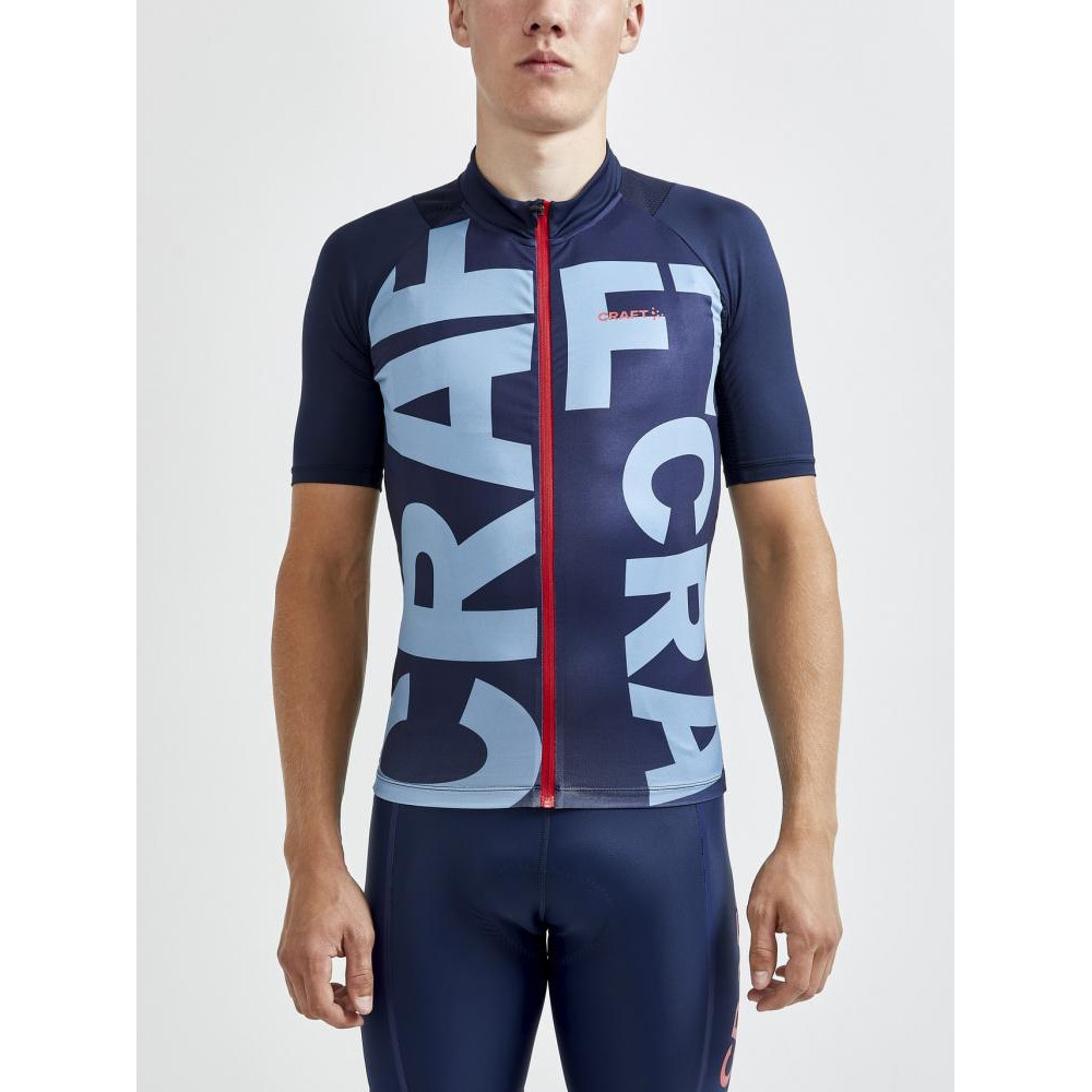 Craft Велофутболка чоловіча  Adv Endurance Graphic Jersey M, Blaze / Atmos, S (CRFT 1910521.396342-S) - зображення 1