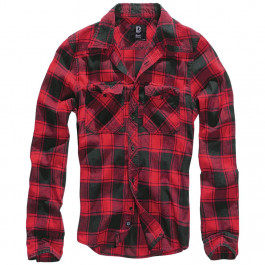 Brandit Check Shirt - Red/Black (4002-41-S)