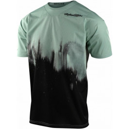   Troy Lee Designs Велоджерсі дитяча  Skyline S/S Jersey DIFFUZE, SMOKE GREEN/BLACK, р. YL (328890004)