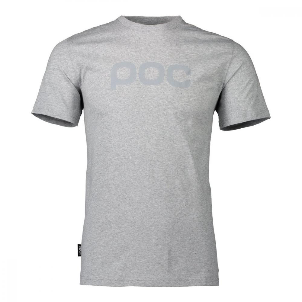 POC Чоловіча футболка  Tee Grey Melange, L (PC 616021044LRG1) - зображення 1