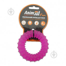 AnimAll Игрушка Fun кольцо с шипами, фиолетовый, 9 см (88164)