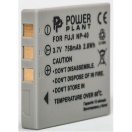 PowerPlant Aккумулятор для Fuji NP-40, KLIC-7005,D-Li8 (750 mAh) - DV00DV1046