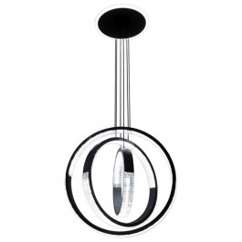 Victoria Lighting Люстра світлодіодна  з пультом д/к 90 Вт чорний Orbital/SP3 black (Orbital/SP3 black)