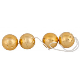 Orion Вагинально-анальные шарики Orgasmuskugeln Gold 4er-Set