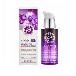 Enough Сыворотка для лица  8 Peptide Sensation Pro Balancing Ampoule с пептидами 30 мл (8809438485005)