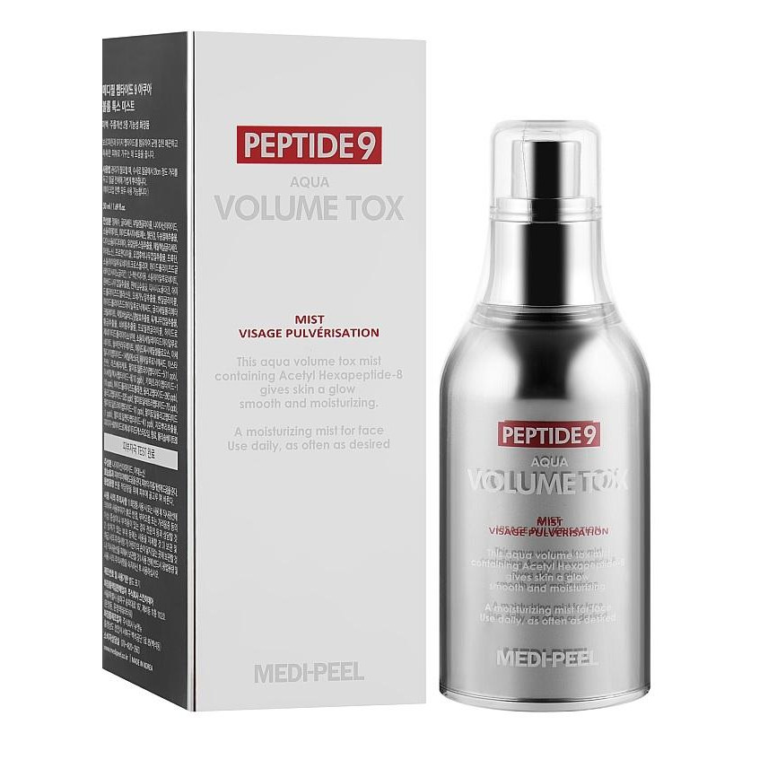 Medi-Peel Міст зволожуючий для обличчя з ліфтинг-ефектом Peptide 9 Aqua Volume Tox Mist  50 мл - зображення 1