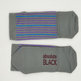 absolute BLACK Шкарпетки  довгі, розмір 42-45, сірі (SOCK4245/L/GR)