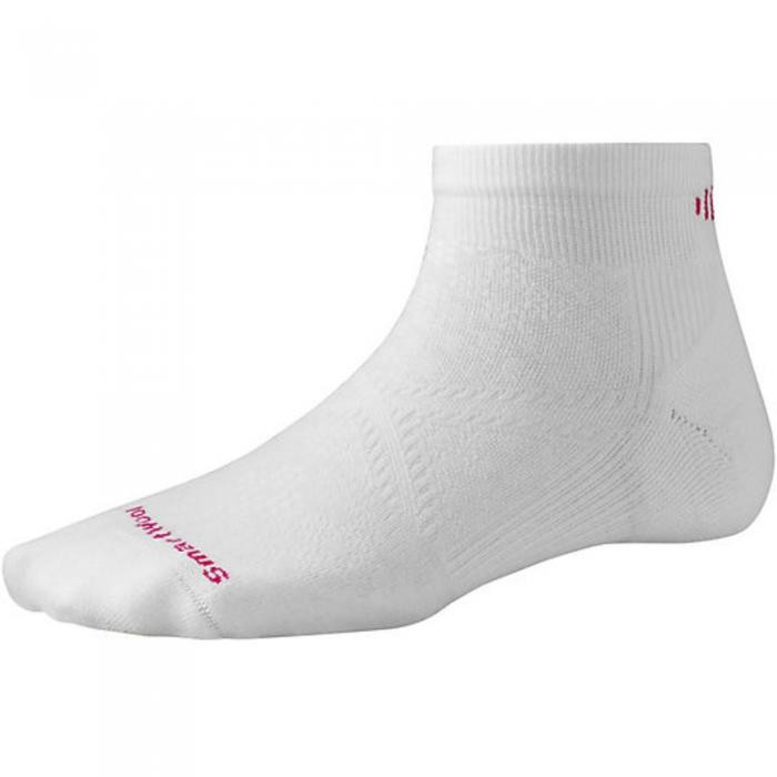 Smartwool Шкарпетки жіночі  Women&#39;s Performance Run Targeted Cushion Low Cut, White, M (SW SW211.122-M) - зображення 1