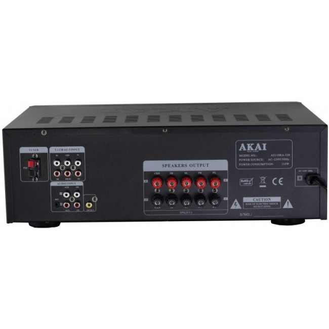 AKAI AS110RA-320 Black - зображення 1