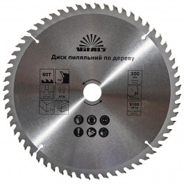   VITALS Диск пильний  по дереву 300x30/25.4, ATB 60