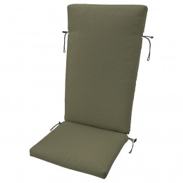 IKEA FROSON, 604.793.43 - Чохол для подушки сидіння, спинка, для вулиці, темно-бежево-зелений, 116х45см