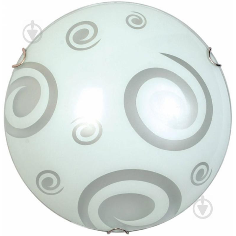 Геотон Світильник настінно-стельовий  НББ 01-2х60-290 ОВ41 2x60 Вт E27 білий ОВ41.30 - зображення 1