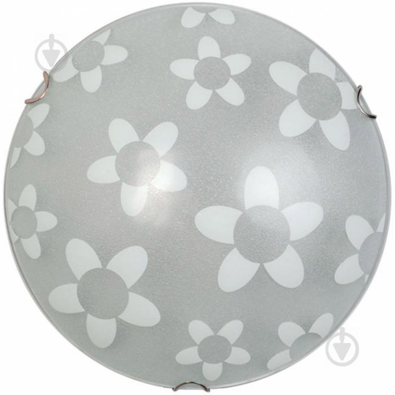 Геотон Світильник настінно-стельовий  НББ 01-2х60-866 КТ8 2x60 Вт E27 сірий - зображення 1