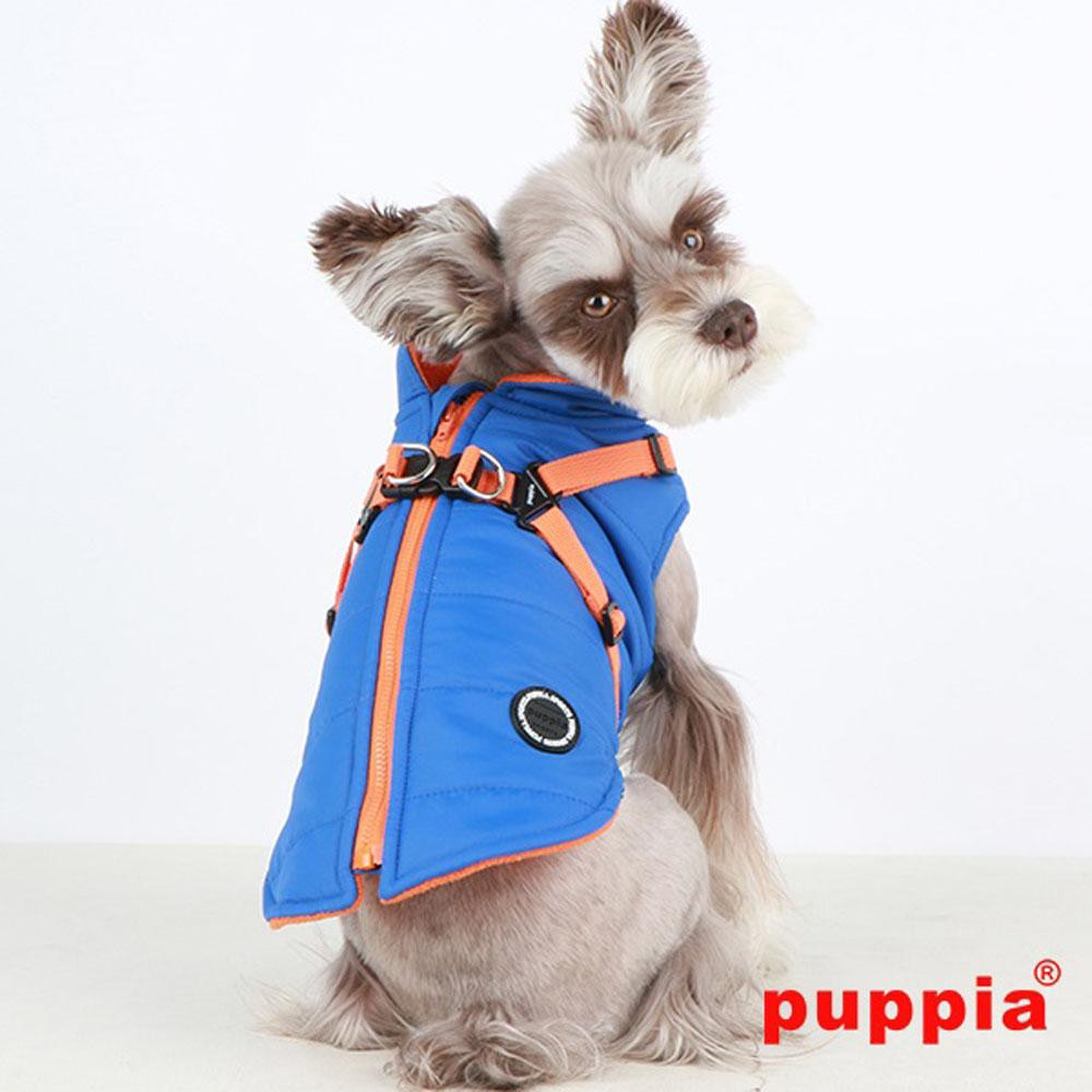 Puppia Жилет Mountaineer для собак, со шлейкой, королевский синий, XL (VT1366_ROYAL BLUE_XL) - зображення 1