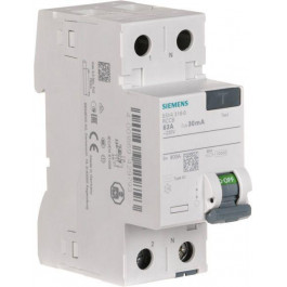 Siemens АС 2p 63А 30 мА AC 230V (5SV4316-0)