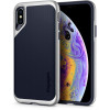 Spigen iPhone XS Case Neo Hybrid Satin Silver 063CS24920 - зображення 1