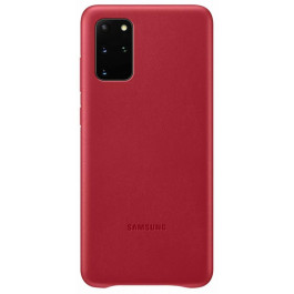 Samsung G985 Galaxy S20+ Leather Cover Red (EF-VG985LREG)