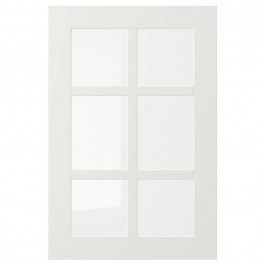 IKEA STENSUND, 904.505.88, Скляні дверцята, білий, 40х60 см