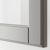 IKEA BODBYN БУДБІН, 304.850.48, Скляні дверцята, сірий, 40х80 см - зображення 3