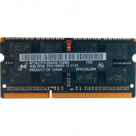 Micron 4 GB SO-DIMM DDR3 1600 MHz (MT16JTF51264JHZ-1G6M2)