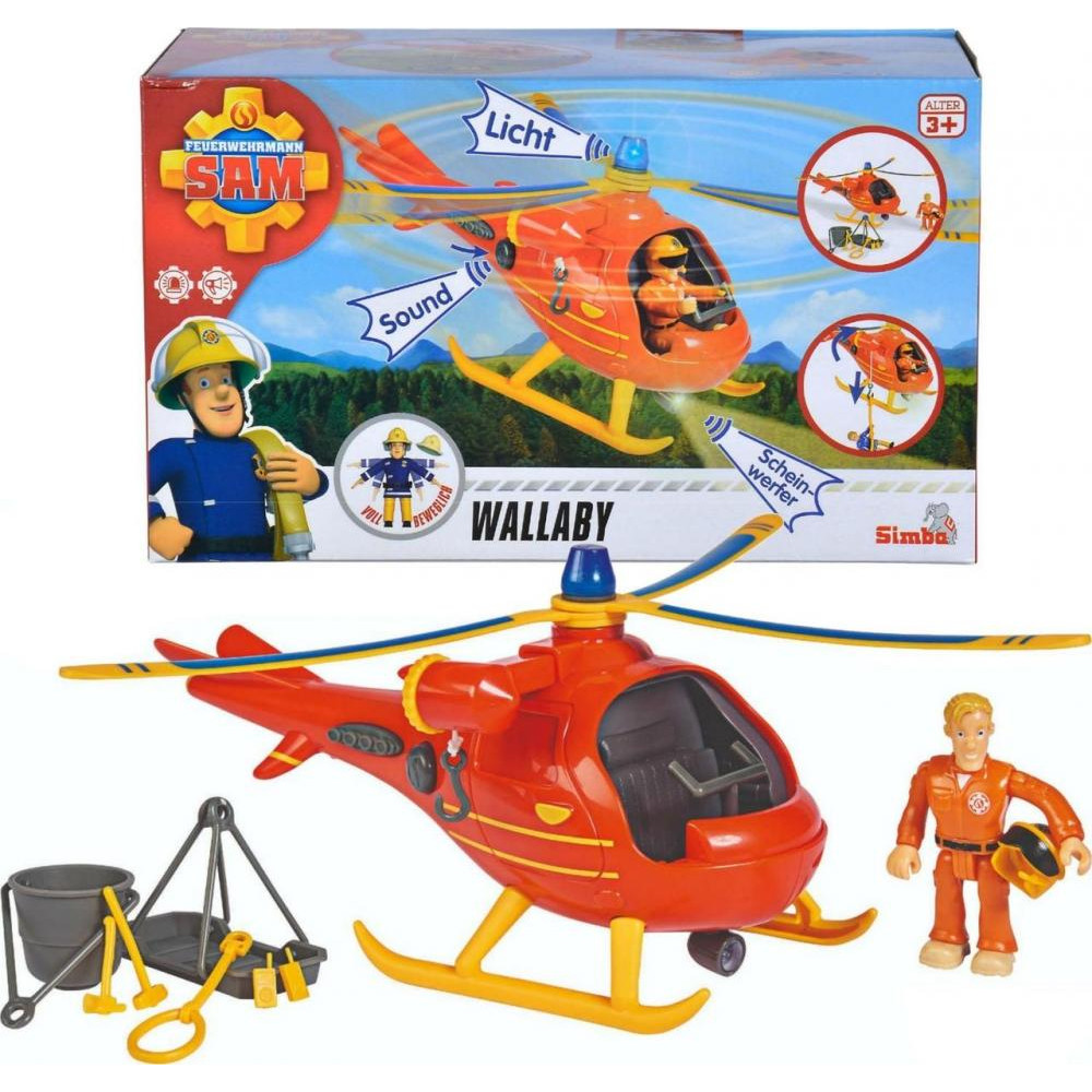 Simba Вертолет Спасательный из серии Пожарный Сэм (9251661) - зображення 1