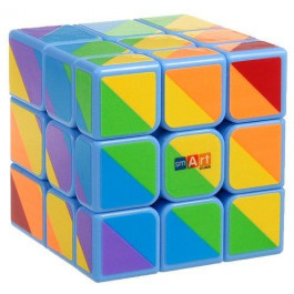 Smart Cube Кубик Рубика Радужный 3х3 Голубой (SC365)